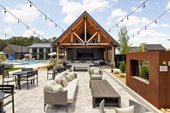 A wooden building